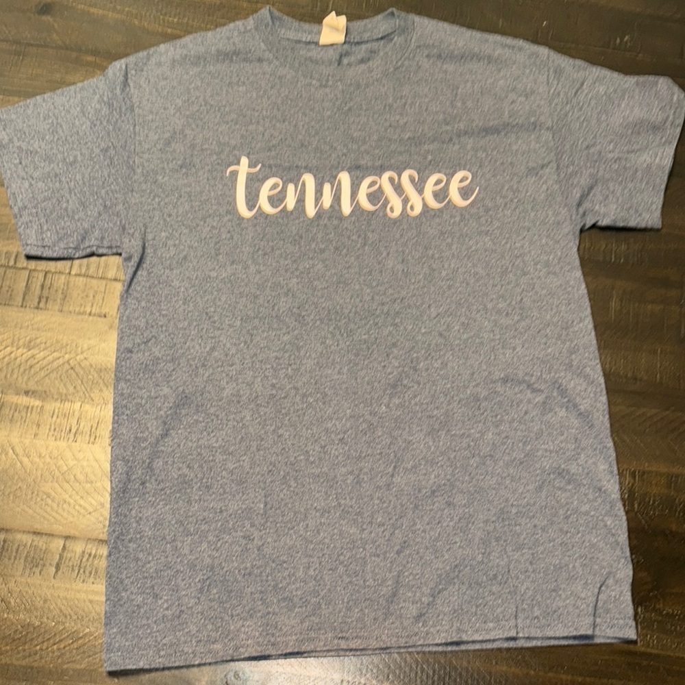 Tennessee Graphic Tee Shirt Short Sleeve Gildan Med